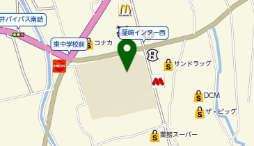 韮崎東中学校の地図画像