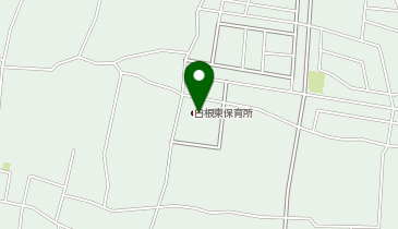 白根東保育所の地図画像