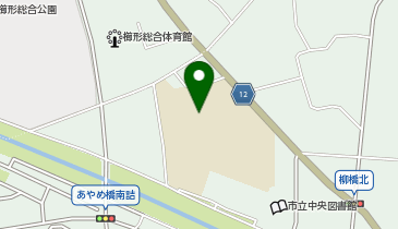 櫛形中学校(校舎)の地図画像