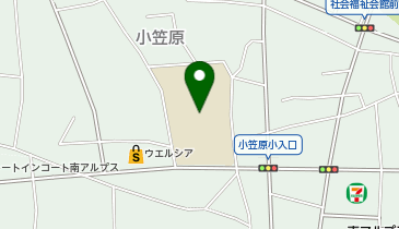 小笠原小学校(グランド)の地図画像