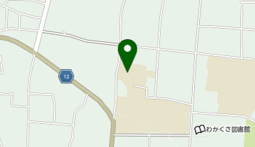 若草中学校(体育館)の地図画像