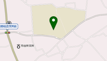 明野中学校の地図画像