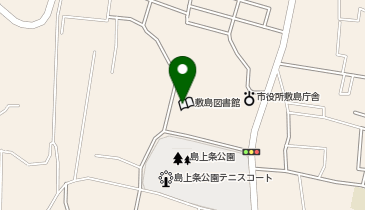 甲斐市敷島総合文化会館・敷島公民館の地図画像