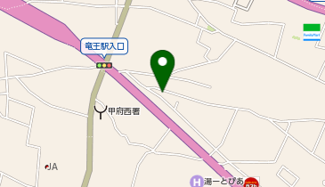 竜王仲町区公会堂東側広場の地図画像