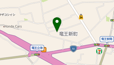 竜王新町5区いこいの広場の地図画像