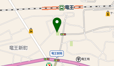 竜王新町5区児童公園の地図画像