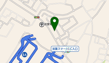 響が丘第1公園の地図画像