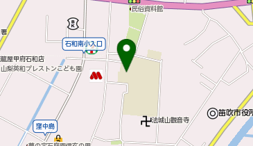 石和南小学校の地図画像