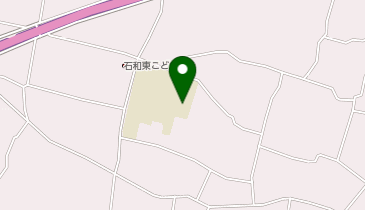 石和東小学校の地図画像