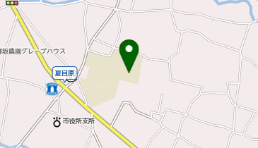 御坂西小学校の地図画像