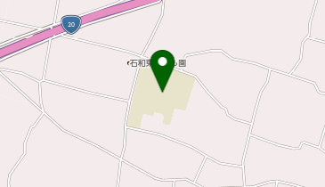 石和東小学校グラウンドの地図画像