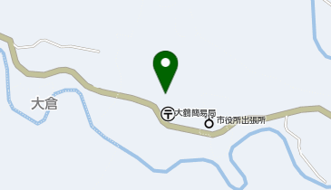 旧大鶴小学校体育館の地図画像