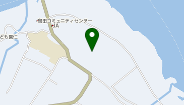 旧島田中学校体育館の地図画像