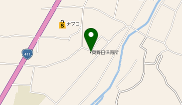 奥野田保育所の地図画像