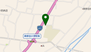 奥野田公民館の地図画像