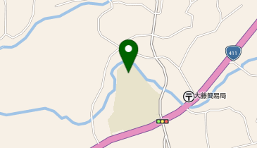 塩山北中学校体育館の地図画像