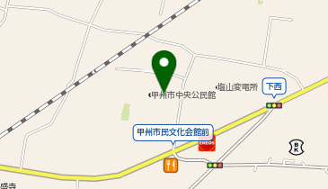 市民文化会館の地図画像