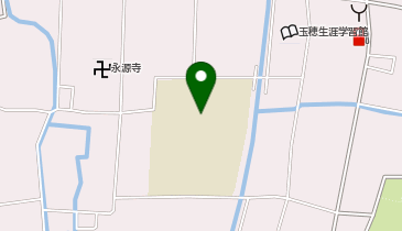 中央市立玉穂中学校の地図画像