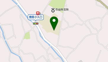 中央市立豊富小学校の地図画像