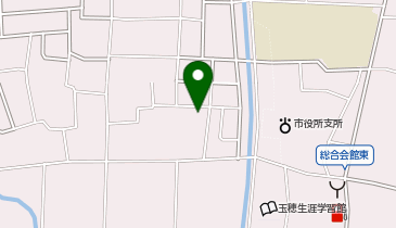 中央市立玉穂勤労健康管理センターの地図画像