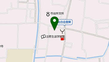 中央市立玉穂保育園の地図画像