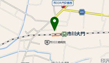 下地区公民館の地図画像