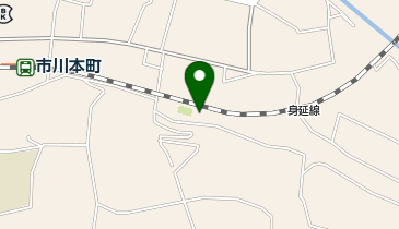 上地区公民館の地図画像