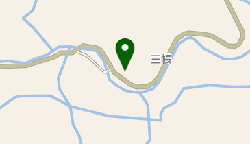 三帳地域集会所の地図画像