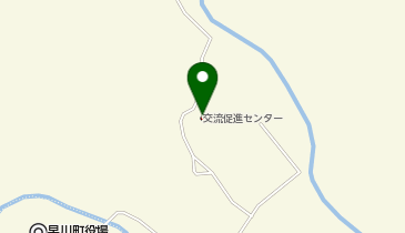 早川町交流センターの地図画像