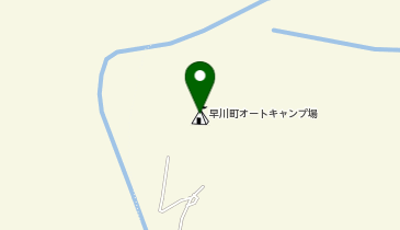 オートキャンプ場の地図画像