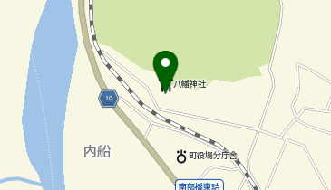 一の出上地区避難地の地図画像