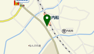 内船駅前の地図画像