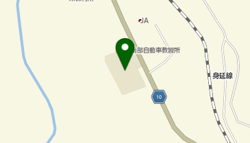 南部自動車教習所広場の地図画像