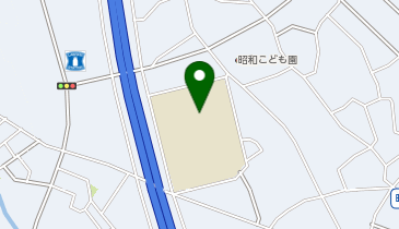 昭和町立西条小学校の地図画像