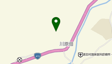 道志村保育所の地図画像