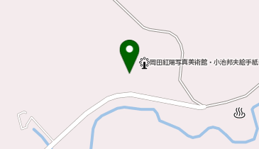 美術館駐車場の地図画像