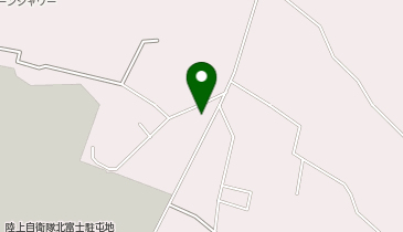 自衛隊東側村有地の地図画像