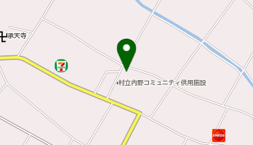 内野老人福祉センターの地図画像