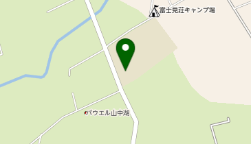 山中湖村体育館の地図画像