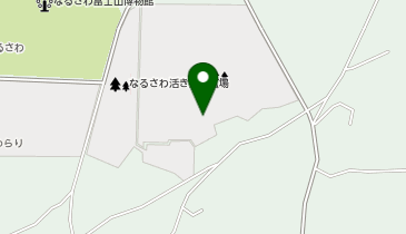 鳴沢村武道館の地図画像