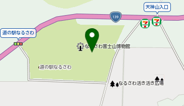 鳴沢いきやりの湯の地図画像