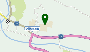 小菅村中央公民館の地図画像