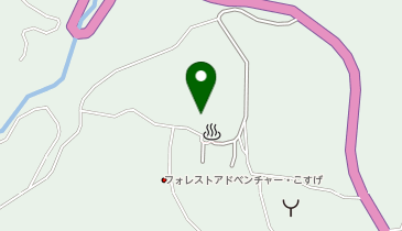 多摩源流小菅の湯の地図画像