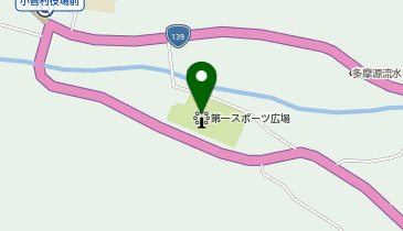 池之尻スポーツ広場の地図画像
