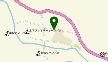 奥秋集会施設の地図画像