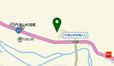 丹波小学校体育館の地図画像