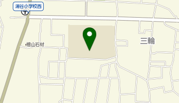 長野市立湯谷小学校の地図画像