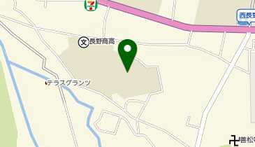 長野県長野商業高等学校の地図画像