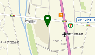 長野市立裾花小学校の地図画像