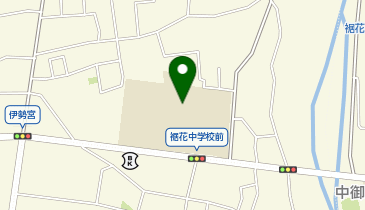 長野市立裾花中学校の地図画像